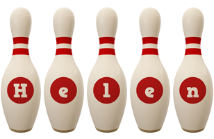 Helen bowling-pin logo