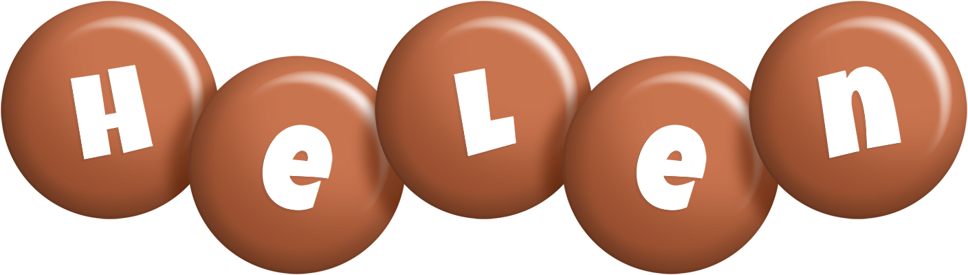 Helen candy-brown logo