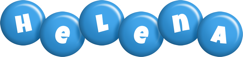 Helena candy-blue logo