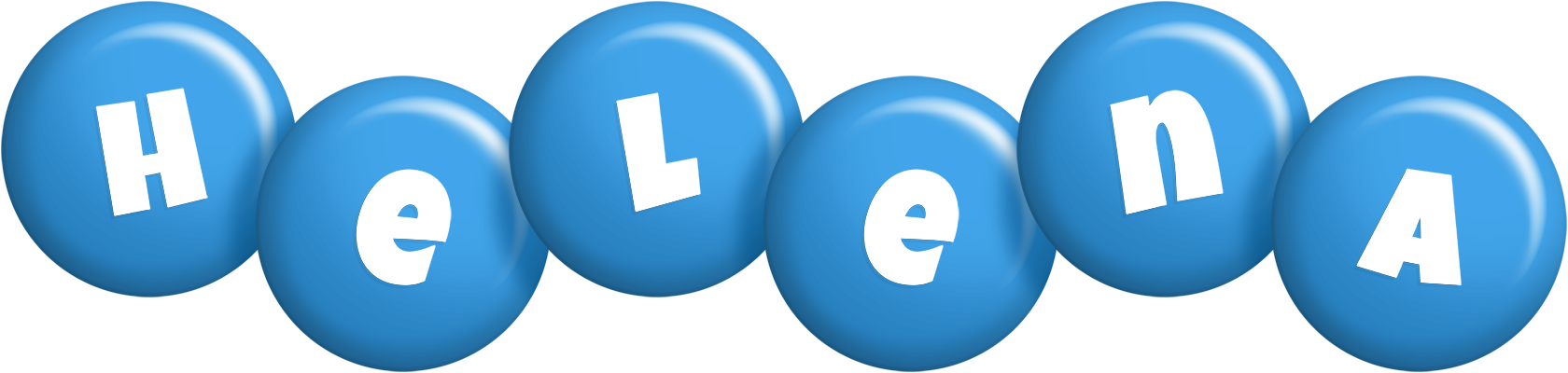 Helena candy-blue logo