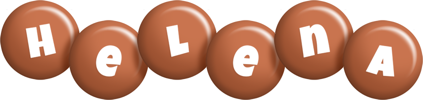 Helena candy-brown logo