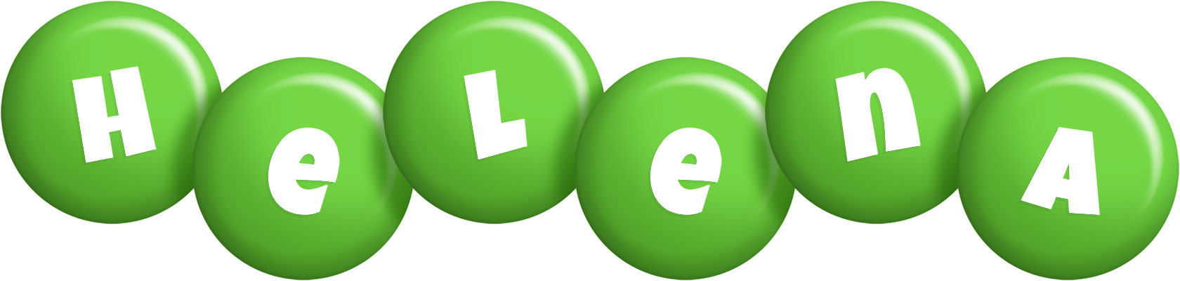 Helena candy-green logo