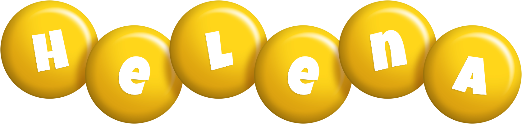 Helena candy-yellow logo