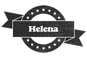 Helena grunge logo