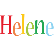 Helene birthday logo