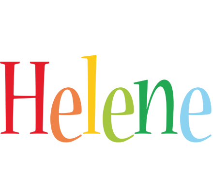 Helene birthday logo