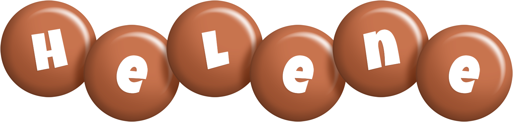 Helene candy-brown logo