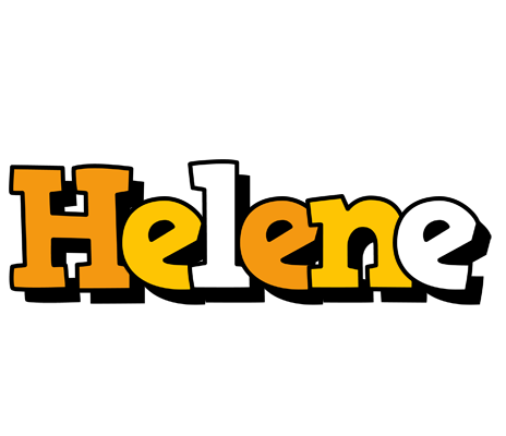 Helene cartoon logo