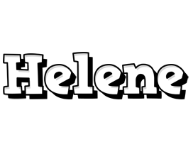 Helene snowing logo