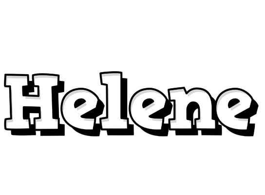 Helene snowing logo