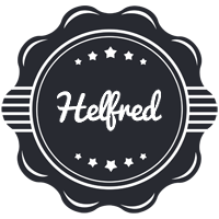 Helfred badge logo