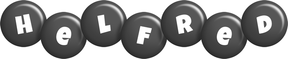 Helfred candy-black logo