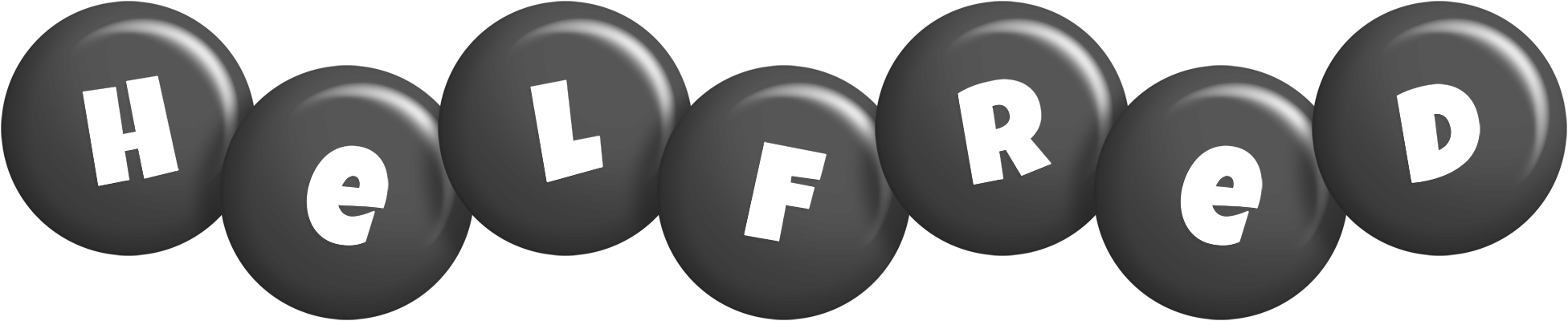 Helfred candy-black logo