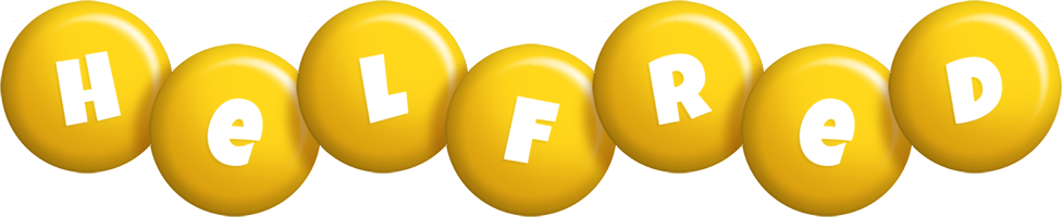 Helfred candy-yellow logo