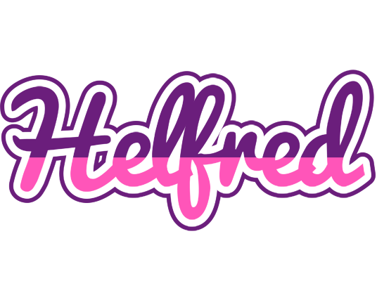 Helfred cheerful logo