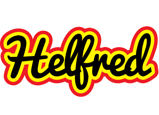 Helfred flaming logo