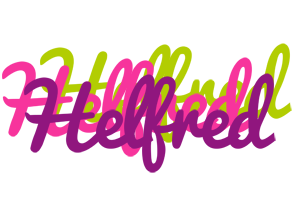 Helfred flowers logo