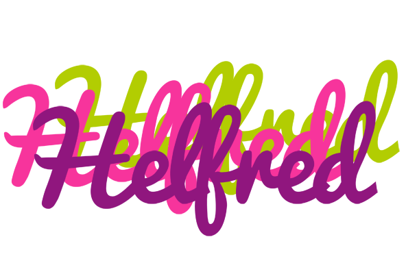 Helfred flowers logo