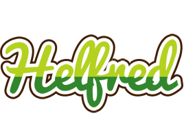 Helfred golfing logo