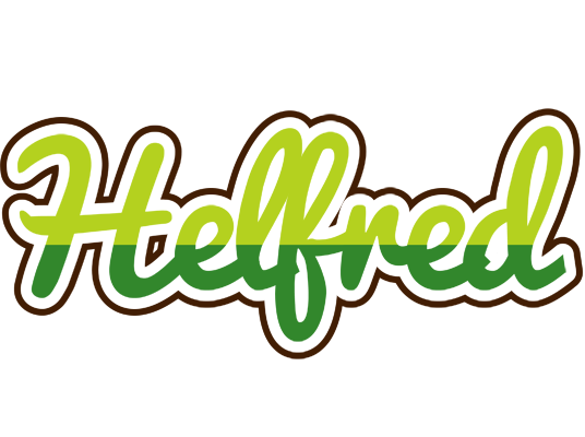 Helfred golfing logo