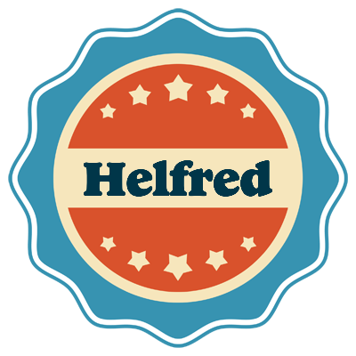 Helfred labels logo