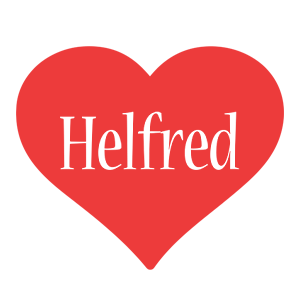 Helfred love logo