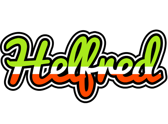 Helfred superfun logo
