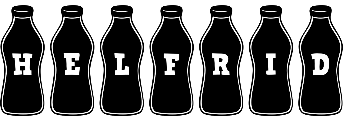 Helfrid bottle logo