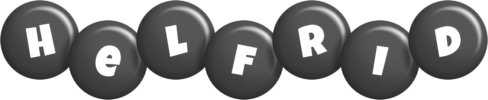 Helfrid candy-black logo