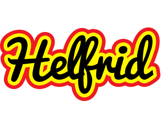 Helfrid flaming logo