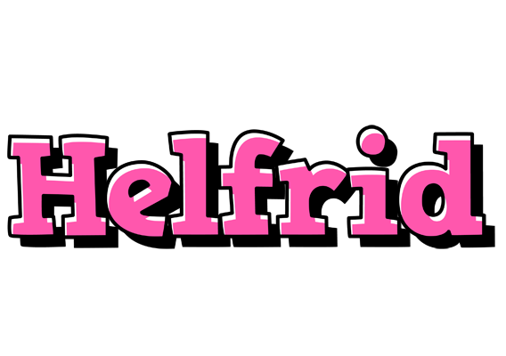 Helfrid girlish logo