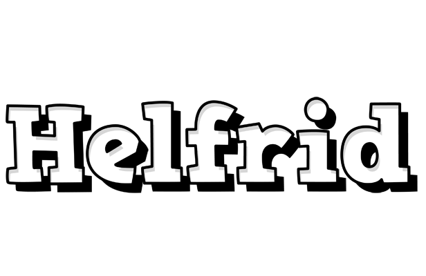 Helfrid snowing logo
