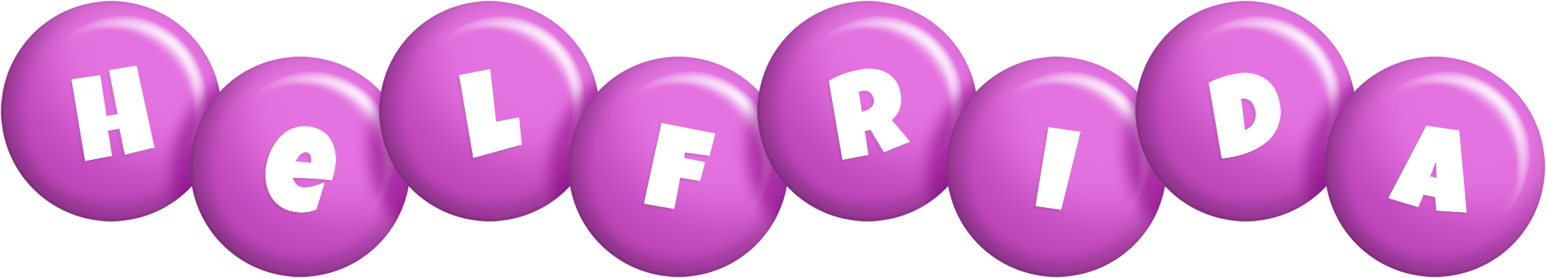 Helfrida candy-purple logo