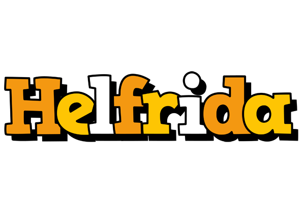 Helfrida cartoon logo