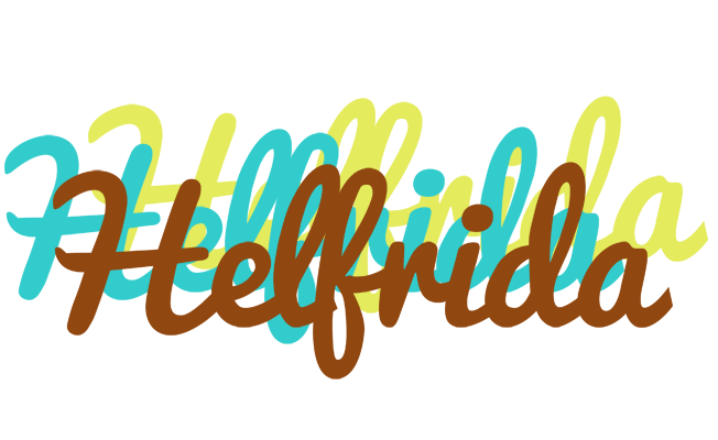 Helfrida cupcake logo