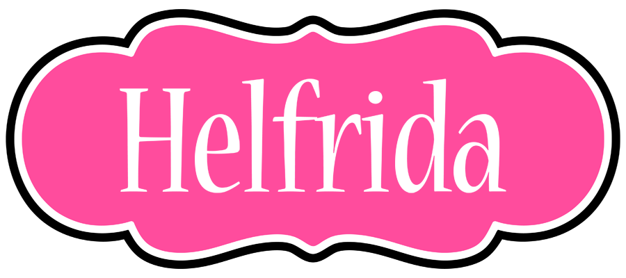 Helfrida invitation logo