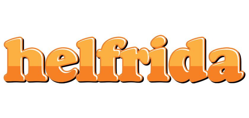 Helfrida orange logo