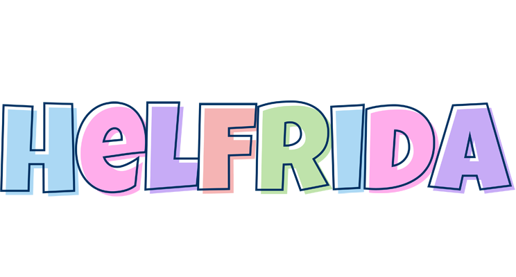 Helfrida pastel logo