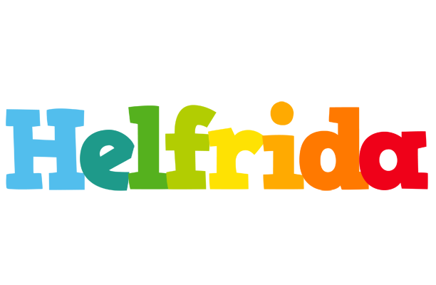 Helfrida rainbows logo