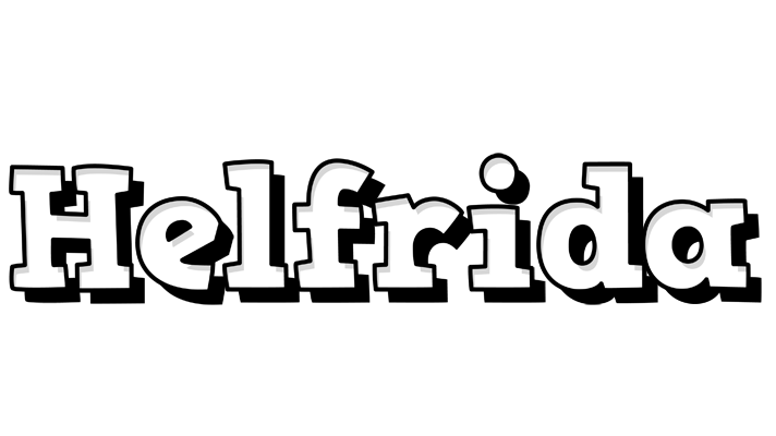Helfrida snowing logo