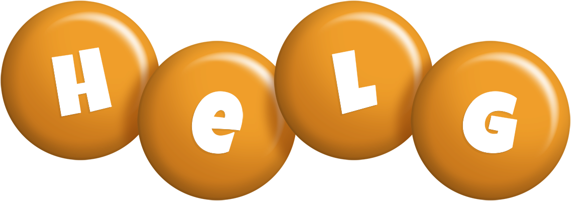 Helg candy-orange logo