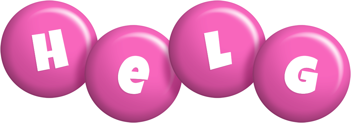 Helg candy-pink logo