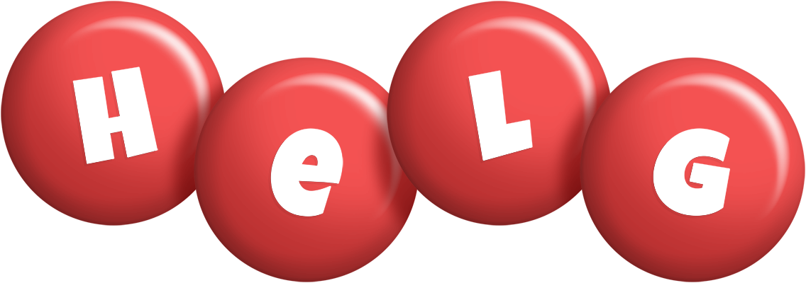 Helg candy-red logo