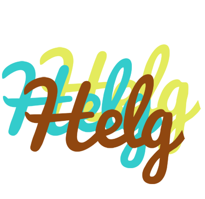 Helg cupcake logo