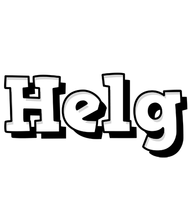 Helg snowing logo