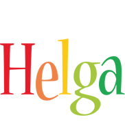 Helga birthday logo