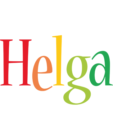 Helga birthday logo