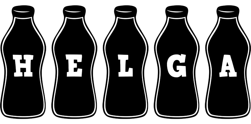 Helga bottle logo