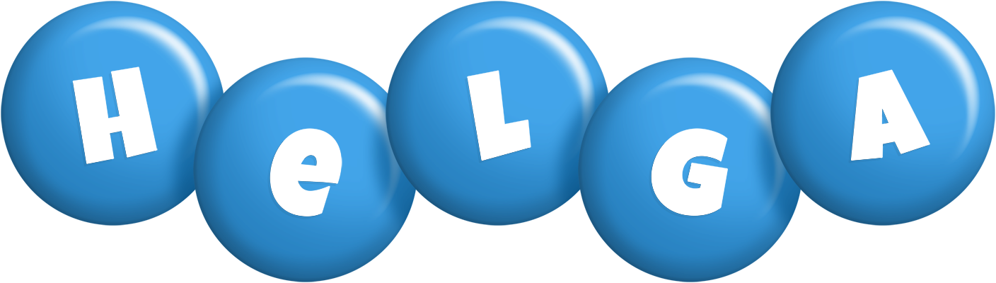 Helga candy-blue logo