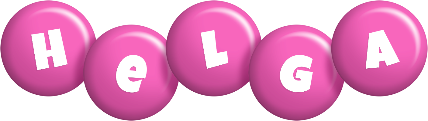 Helga candy-pink logo